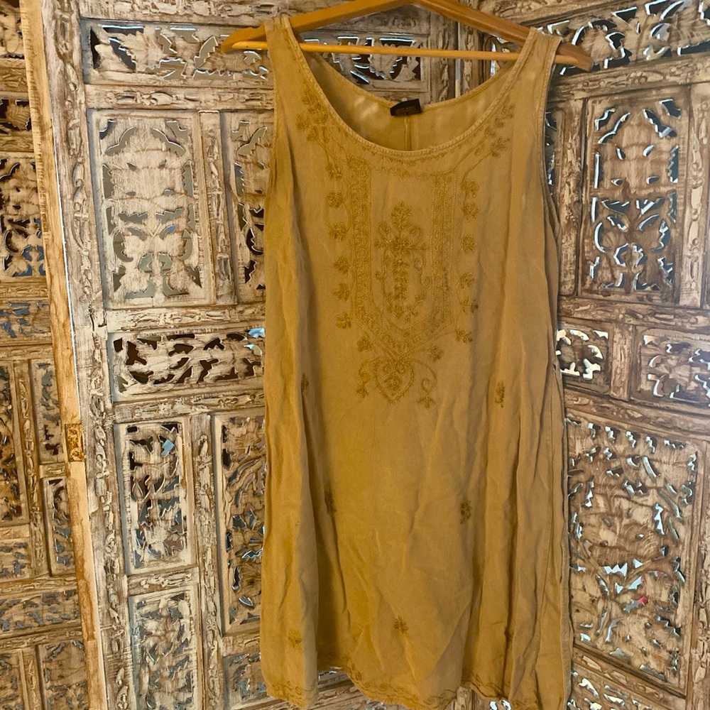 Vintage 90s embroidered sundress